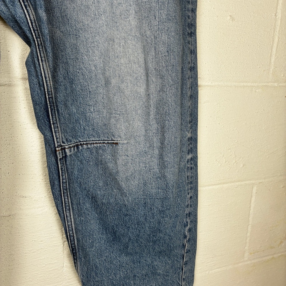 Madewell Womens The Curvy Darted Barrel Leg Jean Size 32 Blue - Picture 6 of 16